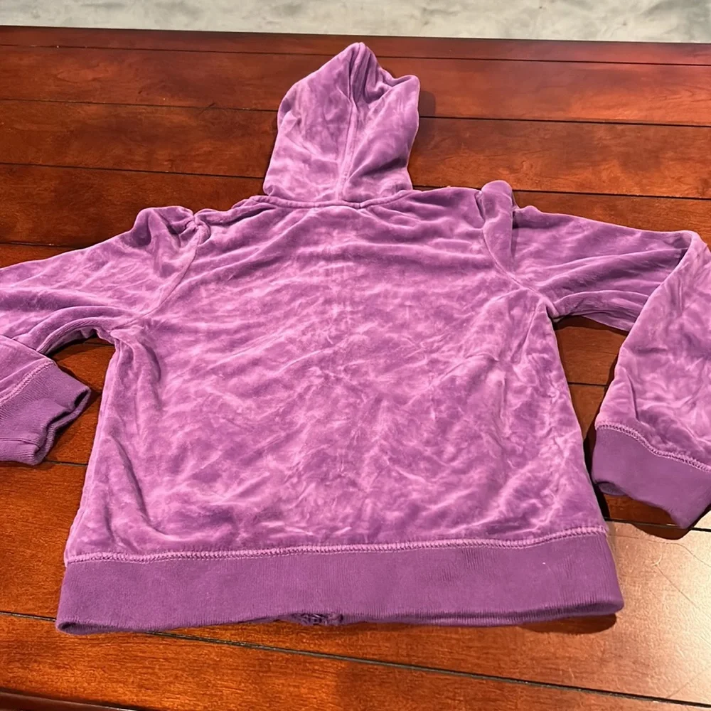 Ralph Lauren Polo Velour Hooded Zip up Jacket with Pockets Size 6X